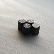 Load image into Gallery viewer, Shattered Hearts Titanium Valve Stem Caps