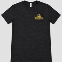 Load image into Gallery viewer, Lonely Driver Coffee Angry Eyes Logo T-shirt Variant
