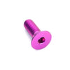 Titanium Countersunk Steering Wheel Hardware Kit