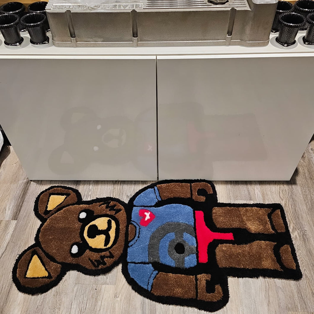 Doggie Racer X Brickuuuuu Tufted Rug