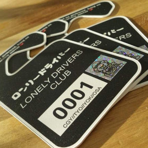 Lonely Drivers Club Hang Tags