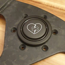 Load image into Gallery viewer, Shattered Hearts Horn Button Replacement Coin

