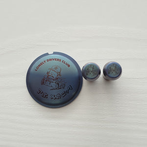 Titan Horn Button Coin and Door Lock Pull Combo