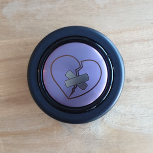 Shattered Hearts Horn Button Replacement Coin