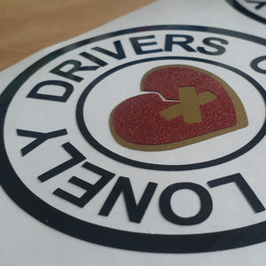 Lonely Drivers Club Decal