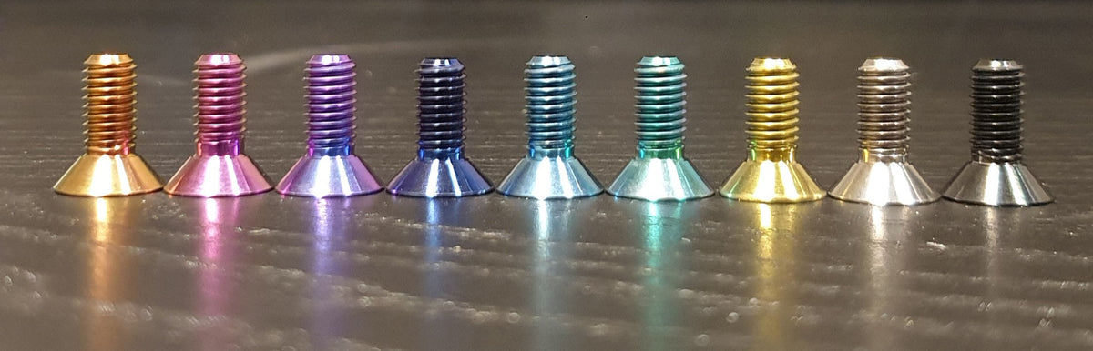 Lonely Driver Number7 Titanium Steering Wheel bolts – Lonely Driver Company