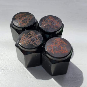 A Fool Mechanic Titanium Valve Stem Caps